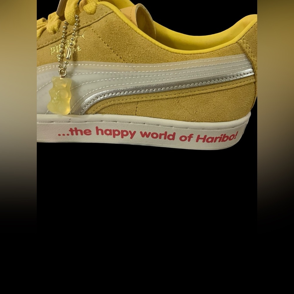 NIB Puma Suede Triplex Haribo Mimisa Whisper White Sneaker Shoes Size 9.5 Mens - Picture 8 of 10